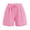 Hot Pink, variant on Bxsruta Women's Gingham Check Drawstring Shorts with Pockets High Waist Casual Wide Leg Elastic Waist Summer Shorts