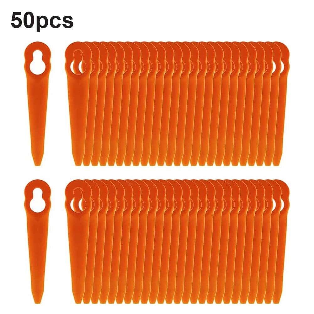 40x Plastic Cutter Blades Replacement Tools For Stihl FSA 45 Lawn Mower Trimmer