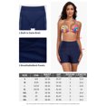 thumbnail image 4 of RELLECIGA Women's 5 Inches Swim Shorts Mesh Tummy Control Swim Board Short with Liner Swimsuit Bottoms, 4 of 7