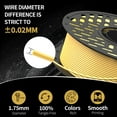 thumbnail image 7 of Cailab PLA Gradient 1.75mm 3D Printer Filament, 1KG Spool, for Most FDM 3D Printers, Bamboo Color,, 7 of 7