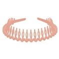 thumbnail image 1 of Bandas para el cabello Laklulu para mujeres/niñas Banda para el cabello antideslizante Aro para el cabello cómodo Peine de dientes de resina, 1 of 5