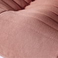 thumbnail image 6 of Magic Home Modern Sectional Sofa Togo Sofa Lazy Sofa Foam Couch Floor Sofa for Bedroom,Living Room,Apartment and Small Space,Single Seat Sofa,Pink, 6 of 9