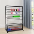thumbnail image 3 of Double-Sided 16 Tier Ribbon Rack, Ribbon Holder, Storage Shelf For Ribbon, Wrapping Paper, 3 of 10