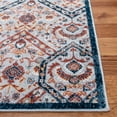 thumbnail image 4 of SAFAVIEH Lagoon Tamzen Geometric Area Rug, Brown/Navy, 5'5" x 7'7", 4 of 12