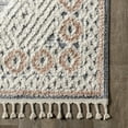 thumbnail image 3 of nuLOOM Acacia Raised Diamond Tasseled Area Rug, 8' 10" x 12', Acacia Multicolor, 3 of 5