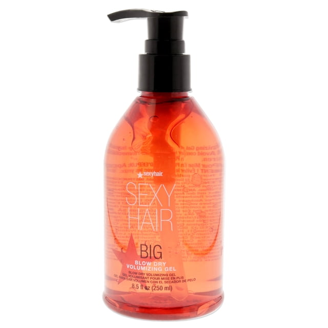 Big Sexy Hair Blow Dry Gel voluminizador por Sexy Hair para unisex - Gel de 8.5 oz Sexy Hair Sexy Hair Big Sexy Hair Blow Dry Volumizing Gel 8.5 oz
