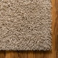 thumbnail image 6 of Rugs.com Solid Shag Collection Rug – 7' x 10' Taupe Shag Rug Perfect For Bedrooms, Dining Rooms, Living Rooms, 6 of 9