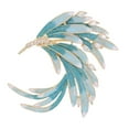thumbnail image 3 of Phoenix Brooch Gift Jewelry Retro Style Brooch for Cheongsam Career Suit Tie Gold Blue, 3 of 8