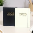 thumbnail image 2 of Sylvtty 2026 Planner A5 Hardcover Daily Organizer with 12-Month Calendar Goal Tracking And Elastic Closure Productive Daily Agenda Book for Students Professionals, 2 of 7