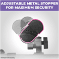 thumbnail image 3 of Liquid Stands 2 Tier Keyboard Stand Attachment - Arms Only - Adjustable Steel Double Stand Extender, 3 of 7