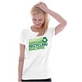 thumbnail image 4 of Save Planet Go Green Love Earth Day Womens Slim Fit Graphic Tee Brisco Brands L, 4 of 5