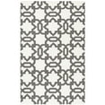 thumbnail image 6 of SAFAVIEH Dhurries Toria Geometric Wool Runner Rug, Ivory/Grey, 2'6" x 8', 6 of 6