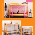 thumbnail image 3 of Children Bunk Beds Valance Student Dormitory Insect Insect Net; Four Net Four Corner Bedding Canopy Bug Repeller Bed Curtain, 3 of 9