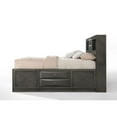thumbnail image 6 of Acme Furniture Storage Bed, Queen, Gray Oak, 6 of 10