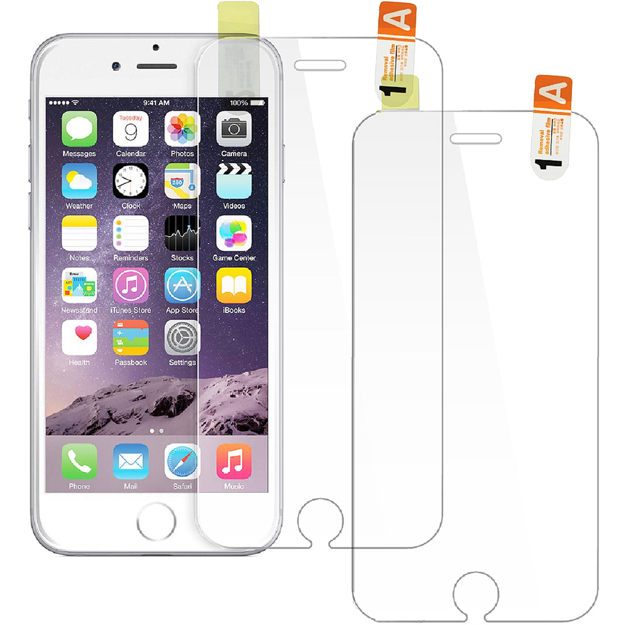 NIC Glasstic Antifingerprint Screen Protector Film for Apple iPhone 6