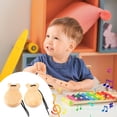 thumbnail image 3 of Portable Musical Instrument 2pcs Children Wooden Castanets Toy with String Pocket Hand Finger Castanets Percussion Instrument Baby Early for Kids, 3 of 8