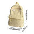 thumbnail image 2 of Cute Wing Polka Dot Backpack, Lightweight Dacron Student, Water Resistant Casual Daypack with Hidden Pockets for School Travel Outdoor Sports, 2 of 3
