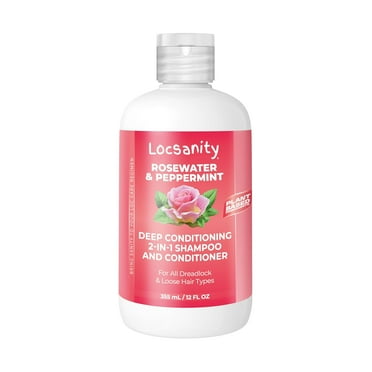 Locsanity Rosewater and Peppermint 2-in-1 Shampoo & Conditioner
