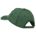 thumbnail image 3 of Italy Flag Embroidered Washed Cotton Twill Cap - Dark Green OSFM, 3 of 5