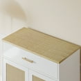 thumbnail image 6 of Miekor Furniture Cat Litter Box Enclosure with Scratch Pad, Hidden Litter Box Furniture, Wooden Pet House Sideboard, Storage Cabinet, Fit Most Cat and Litter Box, for Living Room Bedroom Office BS7902, 6 of 6