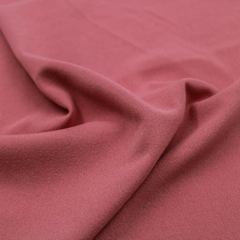 FREE SHIPPING!!! Peach Dark Scuba Crepe Techno Knit Fabric, DIY Projects by  the Yard 