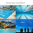 thumbnail image 3 of Promotion Clearance!Durable Swimming Pool Automatic Disinfection Dosing Device Jumbo Floater With A Box(100pcs) of Effervescent Tablets, 3 of 6