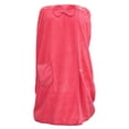 thumbnail image 1 of Toalla de baño para mujer Unique Bargains Con cierre ajustable y bolsillo Rosa roja, 1 of 1