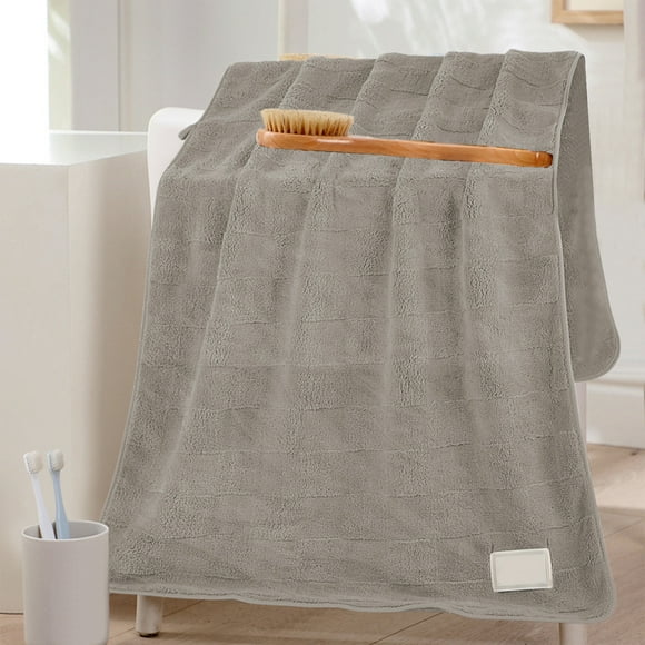 Lekihaqq Super Absorbent Quick Dry Bath Towels, Luxury Velvet Bath Towels for Adults, Thick Plush Bath Towels, Soft Highly Absorbent Towels, Quick Drying Bath Towels, Premium Hotel Quality Towels