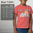 thumbnail image 5 of Boy's Winnie the Pooh Best Friends  Performance Graphic Tee Red Heather Large, 5 of 9