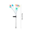 thumbnail image 3 of Qocolhg 1 Pack Solar Easter Egg Lights Outdoor, Colorful Garden Swaying Firefly Light Easter Lights Waterproof Solar Stake Light for Pathway Landscape Lawn Yard Porch Patio Spring Easter Decorations, 3 of 6
