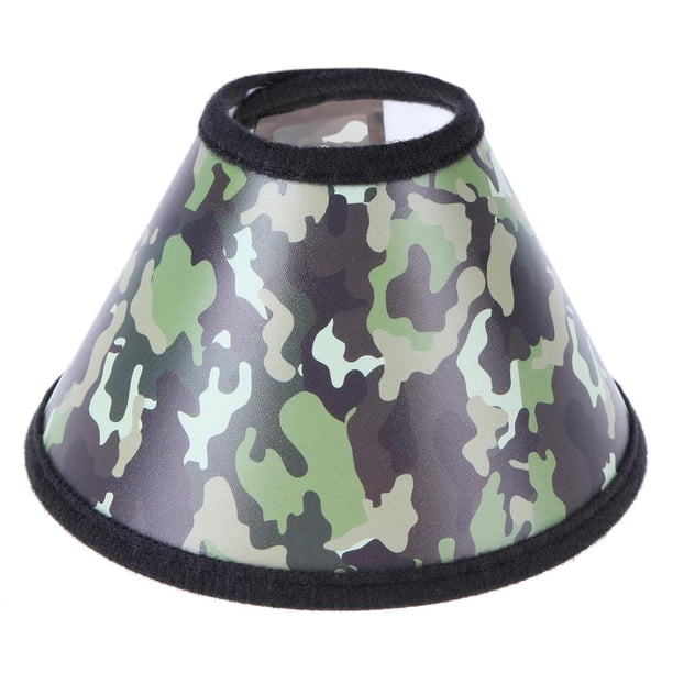 Sombreros Para Mascotas Collar protector de cono de curación de heridas para perros y gatos (verde militar 04) Likrtyny Libre de BPA