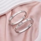 thumbnail image 4 of 2 pulseras de oro para mujer chapadas en oro con circonita cúbica y cristal, pulsera de amistad, regalos para mujeres, adolescentes y niñas, 4 of 5