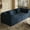 Blue, variant on HOYOA 98.43" Sofa Couch with 2 Pillows, Convertible Extra Deep Seat Corduroy Sleeper Sofa Bed for Living Room, Compressed Memory Foam Loveseat, Blue