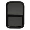 thumbnail image 2 of ToughGrade Vertical Sliding Black RV Window 15" X 22" X 1 1/2" Includes Mounting Ring and Bottom Screen| Camper Window, Replacement Trailer WIndow, 2 of 4