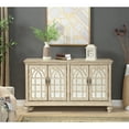 thumbnail image 5 of Coast To Coast Imports Baskill French Cream Four Door Credenza, 5 of 7