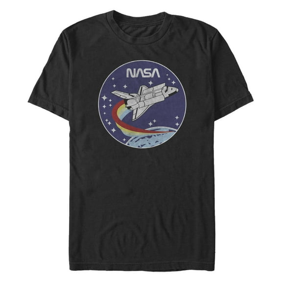 Men's NASA Space Rocket Graphic T-Shirt