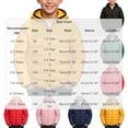 thumbnail image 4 of Cethrio Boys Puffer Jackets, Warm Long Sleeve School Zip up Winter Outerwear with Pockets Yellow Size 9-10T, 4 of 5