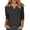 Dark Gray, variant on NJGRAE Tshirt Women Women's T Shirts Everyday Comfort and Style Ideal Casual Outings Social Gatherings Or Relaxation Comfortable Fit Daily Wear Versatile Wardrobe Plus Size Activewear Tops Xxl