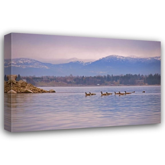 Brian Kidd 18x13 Gallery Wrapped Canvas Wall Art Titled - Sandpoint I