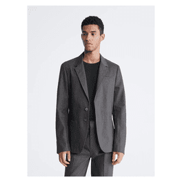 Calvin Klein Men's Infinite Slim Fit Suit Jacket Black Size Medium