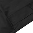 thumbnail image 3 of FDGIU Summer Linen Pants for Men - Elastic Waist Straight Leg Beach Pants, Loose Fit Casual Trousers with Drawstring, Lightweight Breathable Suit Pants, 3 of 5
