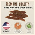 thumbnail image 4 of cadet Duck Breast Dog Jerky Treats, 4 of 13