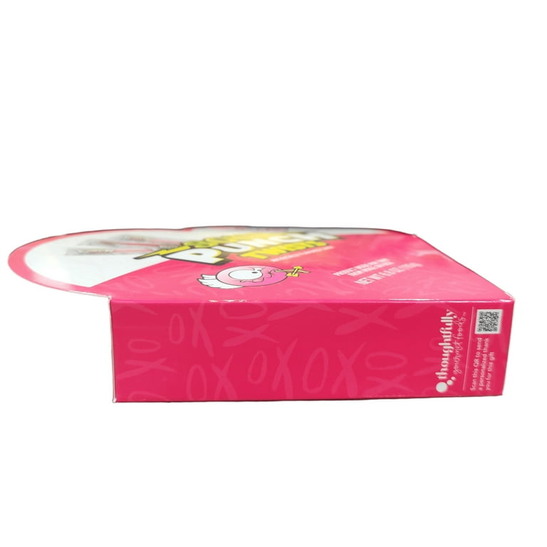 Thoughtfully, Medium Heart Box with Sour Punch Twists, Food Gift