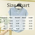 thumbnail image 3 of Lumtrix Pajama Tops Women Cap Short Sleeve Loose Fit Sleep Shirts Summer Casual Lightweight Breathable Lounge Blouse Ginger XXL, 3 of 3