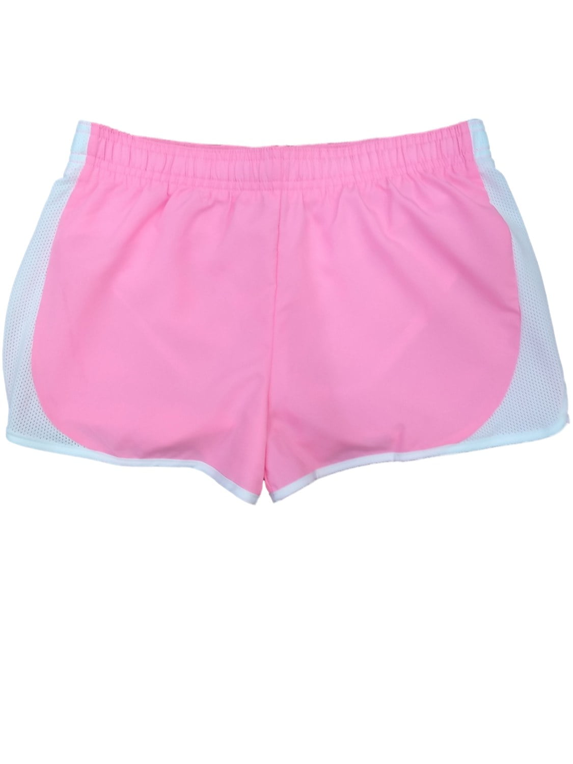 Xersion Girls Pink & White Running Track Athletic Training Shorts ...