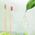 thumbnail image 4 of Bamboo Toothbrushes Soft Bristles For Sensitive Teeth Adults 5-Pack Eco-Friendly, 4 of 9