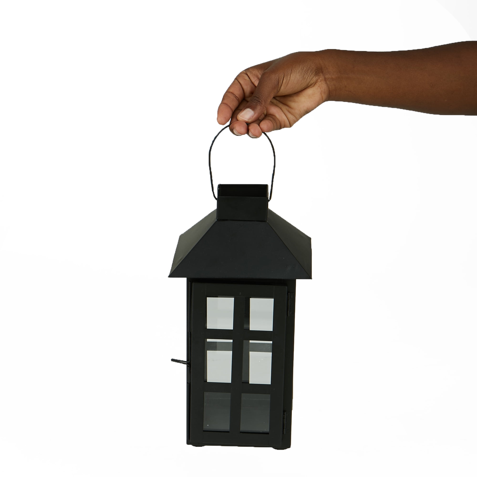 Mind Reader Lantern Decorative Candle Lantern Indoor Outdoor