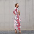 thumbnail image 1 of Vestido de playa con estampado de rayas kaftan de protección solar de encaje para cubrir bikini largo XianweiShao 8390612666186, 1 of 1