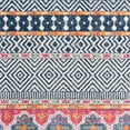 thumbnail image 6 of SAFAVIEH Madison Kandace Abstract Area Rug, Navy/Ivory, 4' x 4' Square, 6 of 8