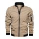 thumbnail image 4 of Casual Bomber Varsity Rompevientos Deportiva Moda Chamarra, 4 of 6